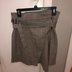 Plaid Dress Skirt